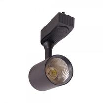 Spot Led 10W 4000K Para Trilho Eletrificado Preto