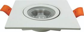 Spot Led 12w Dicroica Embutir Quadrado Branco Aaatop Quente - Branco Quente - 110V/220V - AAA TOP LED