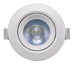 Spot Led 5w de Embutir Redondo Branco Frio - Nitrolux Spot Led 5w de Embutir Redondo Branco Frio - Nitrolux