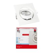 Spot Led 5W Embutir Quadrado Bivolt Branco Frio Kian 6000K