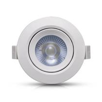 Spot Led 5W Embutir Sobrepor Branco Frio Quente Luz Teto