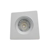 Spot LED 5W Quadrado Bivolt Branco Frio - Saime Spot LED 5W Quadrado Bivolt Branco Frio - Saime