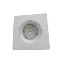 Spot LED 5W Quadrado Bivolt Branco Frio - Saime Spot LED 5W Quadrado Bivolt Branco Frio - Saime