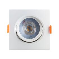 Spot Led 5w Quadrado Branco Quente