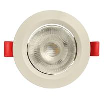 Spot LED 6500k 3W Redondo Bivolt Embutido Luz Branco Frio Ideal para Ambientes