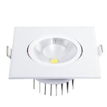 Spot Led 6W de Embutir Quadrado 3000K Blumenau