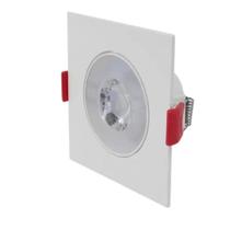 Spot Led 7w Quadrado Embutir 6500k Branco Frio Bivolt - Embuled Spot Led 7w Quadrado Embutir 6500k Branco Frio Bivolt - Embuled