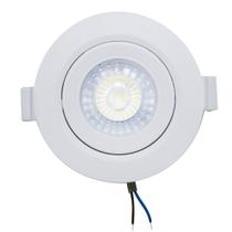 Spot Led 7w Redondo Embutir Branco Frio - Decoração Casa Loja Sanca Teto Gesso - Avant