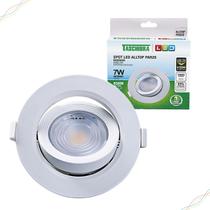 Spot Led Alltop Redondo de Embutir PAR20 7W Dicróica Direcionável Gesso Sanca Spot Led Alltop Redondo de Embutir PAR20 7W Dicróica Direcionável Gesso Sanca