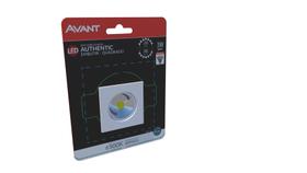 Spot Led Authentic Quadrado Embutir Branco 3W 250 Lumens Branco Frio 6500K Bivolt- Avant 865441376