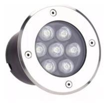 Spot Led Balizador 7w branco frio 6500k De Chão Piso Blindado 120mm*90mm