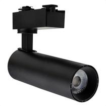 Spot Led Blumenau Up Para Trilho MR16 15W Preto Bivolt