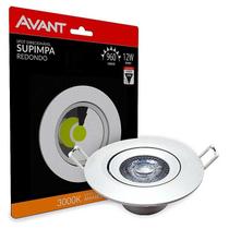 Spot Led Cob Embutir Redondo 12W Supimpa Avant 3000k