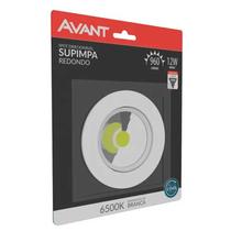 Spot Led Cob Embutir Redondo 12W Supimpa Avant 6500k