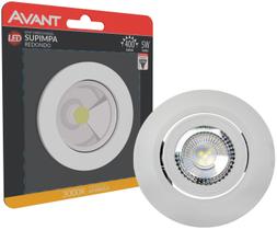 Spot Led De Emb 5w Branco Quente Bivolt Redondo Avant Spot Led De Emb 5w Branco Quente Bivolt Redondo Avant