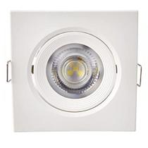 Spot Led De Embutir Quadrado 5w 6500k Bivolt Foxlux Spot Led De Embutir Quadrado 5w 6500k Bivolt Foxlux
