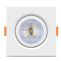 Spot Led de Embutir Quadrado Ecospot 5w Bivolt 3000k Branca - Elgin Spot Led de Embutir Quadrado Ecospot 5w Bivolt 3000k Branca - Elgin