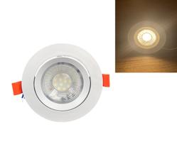 Spot LED dicróica embutir redondo 12w bivolt