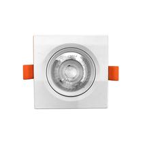 Spot led direcionavel embutir quadrado 5w 4200k bivolt Spot led direcionavel embutir quadrado 5w 4200k bivolt