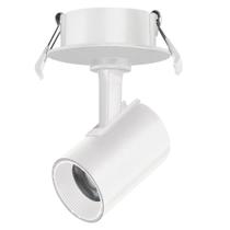 Spot Led Direcionável Foxlux Bivolt 7w 6500k Branco Embutir Spot Led Direcionável Foxlux Bivolt 7w 6500k Branco Embutir