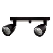 Spot Led Direct Mr16 2X4W 3000K Preto - Base Linear