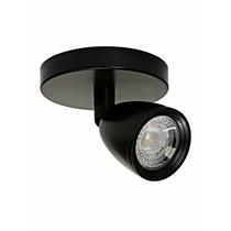 Spot Led Direct Taschibra Base Circular MR16 1x4W Luz Fria 6500K Preto