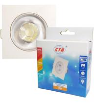 Spot Led Downlight 9W Quadrado Bivolt Branco Quente Spot Led Downlight 9W Quadrado Bivolt Branco Quente