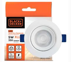 Spot Led Eco 5w Redondo Luz Branca