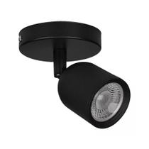 Spot Led Elegance Avant Sobrepor 7W 6500K Bivolt Preto