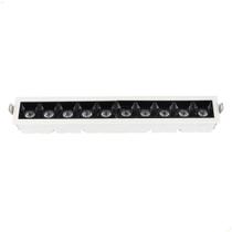 Spot LED Embutir 10 Focos 20w 4000k Branco Neutro Luminária Retangular Bivolt Teto Gesso Sanca Decorativa Luz Direcionável Casa Sala Quarto Closet Spot LED Embutir 10 Focos 20w 4000k Branco Neutro Luminária Retangular Bivolt Teto Gesso Sanca Decorativa Luz Direcionável Casa Sala Quarto Closet