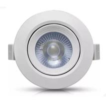 Spot Led Embutir 5W Redondo 6500K Branco Frio