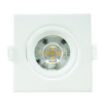 Spot Led Embutir 7,0W 6000K 630Lm Quadrado Branco Bivolt Eletrorastro