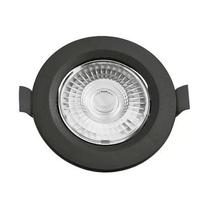 Spot LED Embutir 7W Downlight Preto
