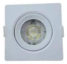 Spot Led Embutir Direcionável Quadrado 4,5W 6500K Intral