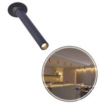 Spot LED Embutir LEA Direcionável 24 23CM 5W 2700K Preto NORDECOR ST2924 Spot LED Embutir LEA Direcionável 24 23CM 5W 2700K Preto NORDECOR ST2924