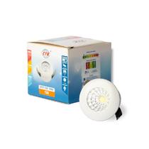 Spot LED Embutir Mini 1W Branco Redondo 6000K Frio CTB