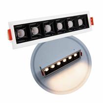 Spot LED Embutir Picco 14W 2700K IRC90 Preto/Branco 4993 ST3228