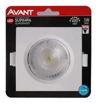 Spot Led Embutir Quadrado 5w 4000k Direcional Luz Neutra