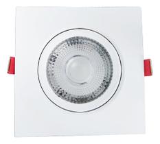 Spot Led Embutir Quadrado 5W Bivolt Branco Quente Spot Led Embutir Quadrado 5W Bivolt Branco Quente