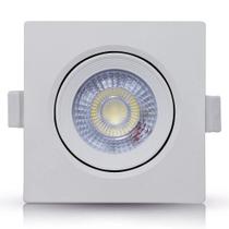 Spot Led Embutir Quadrado 7W