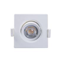Spot LED Embutir Quadrado Alltop MR11 3W 38º - Taschibra Spot LED Embutir Quadrado Alltop MR11 3W 38º - Taschibra