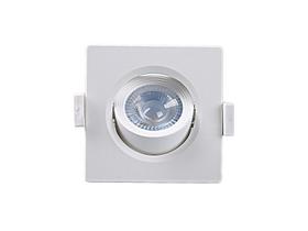 Spot LED Embutir Quadrado Alltop MR11 3W 38º - Taschibra