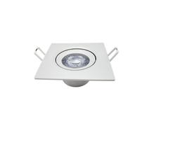 spot led embutir/quadrado authentic 7w 4000k avant