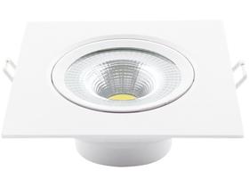 Spot Led Embutir Quadrado Bivolt 7w 3000k Avant