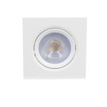 Spot Led Embutir Quadrado Direcionável 5W 6500K Luz Branca Spot Led Embutir Quadrado Direcionável 5W 6500K Luz Branca