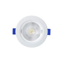 Spot LED Embutir Redondo 8W 3.000K - Branco Blumenau