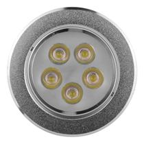 Spot LED Embutir Redondo Direcionável 5W Bivolt Luz Branco Frio em Alumínio Alta Luminosidade Econômico Spot LED Embutir Redondo Direcionável 5W Bivolt Luz Branco Frio em Alumínio Alta Luminosidade Econômico