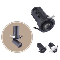Spot LED Embutir Retrátil AIVA 24 2700K 7W C/ Facho Direcionável 360 PT ST2925 Spot LED Embutir Retrátil AIVA 24 2700K 7W C/ Facho Direcionável 360 PT ST2925