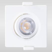 Spot Led Embutir Taschibra 3W Quadrado Alltop MR11 3000K 38