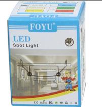 Spot LED Foyu Bivolt 7W Branco Frio para Iluminação Interna Residencial